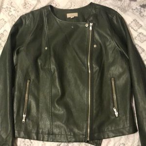 LOFT LEATHER JACKET !!NWNT!!